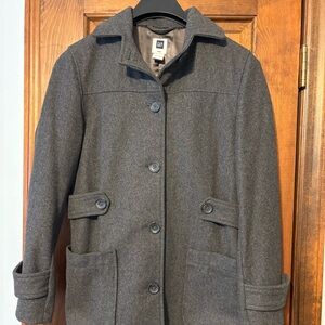 GAP Wool Blend Peacoat